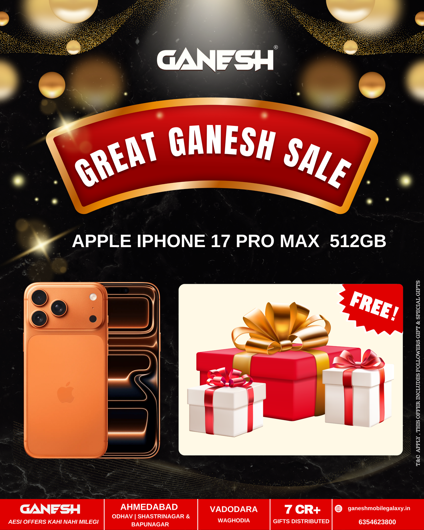 APPLE IPHONE 17 PRO MAX 512