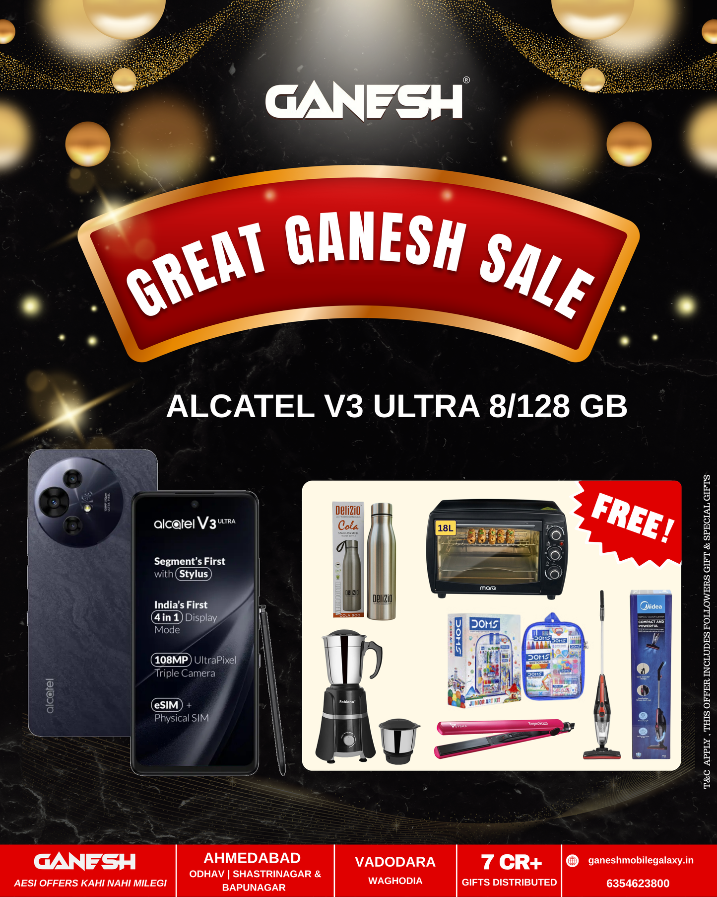 ALCATEL V3 ULTRA 8/128