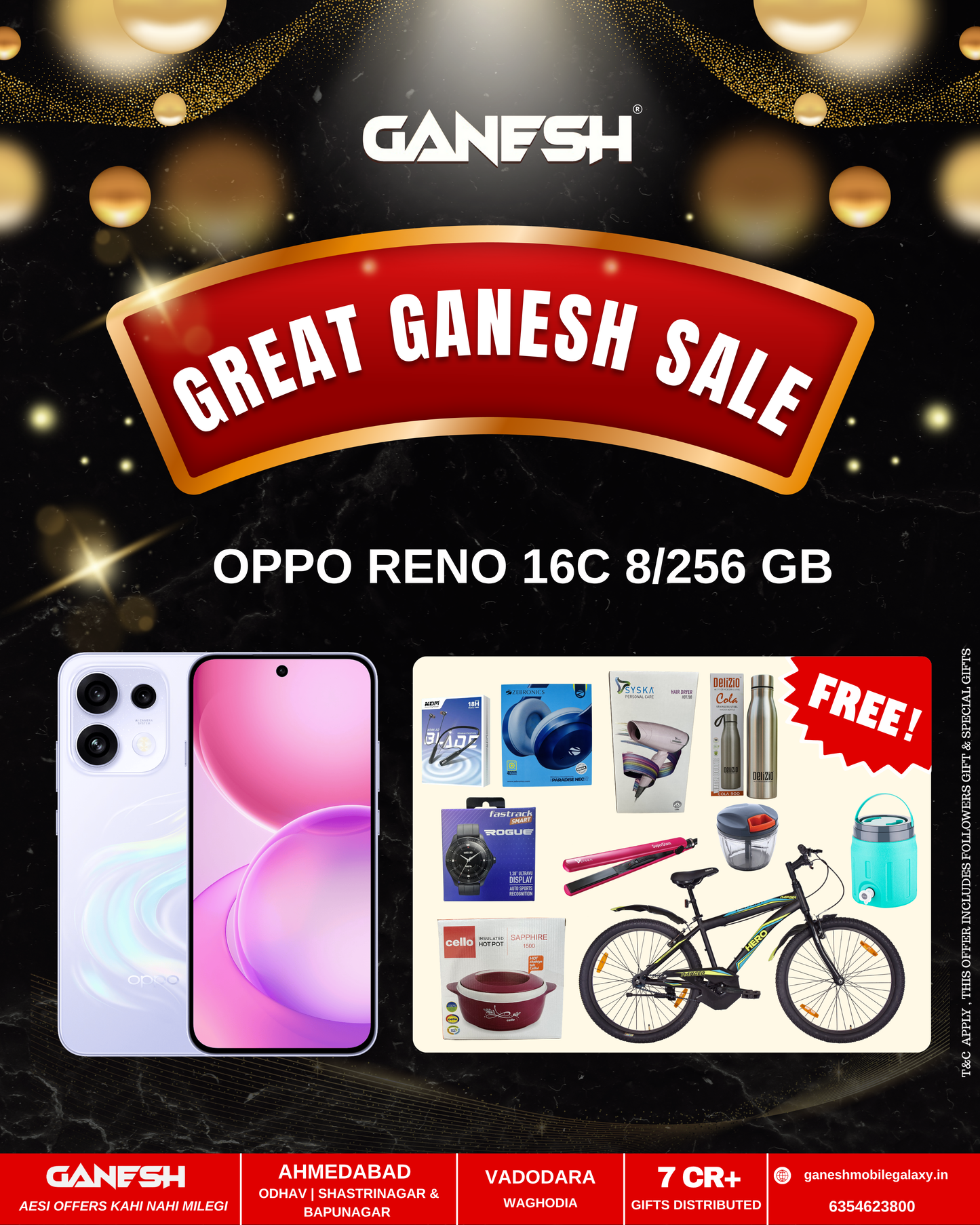 OPPO RENO 16C 8/256