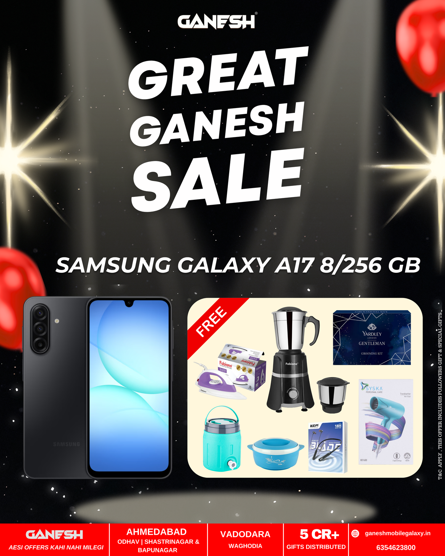 SAMSUNG GALAXY A17 8/256