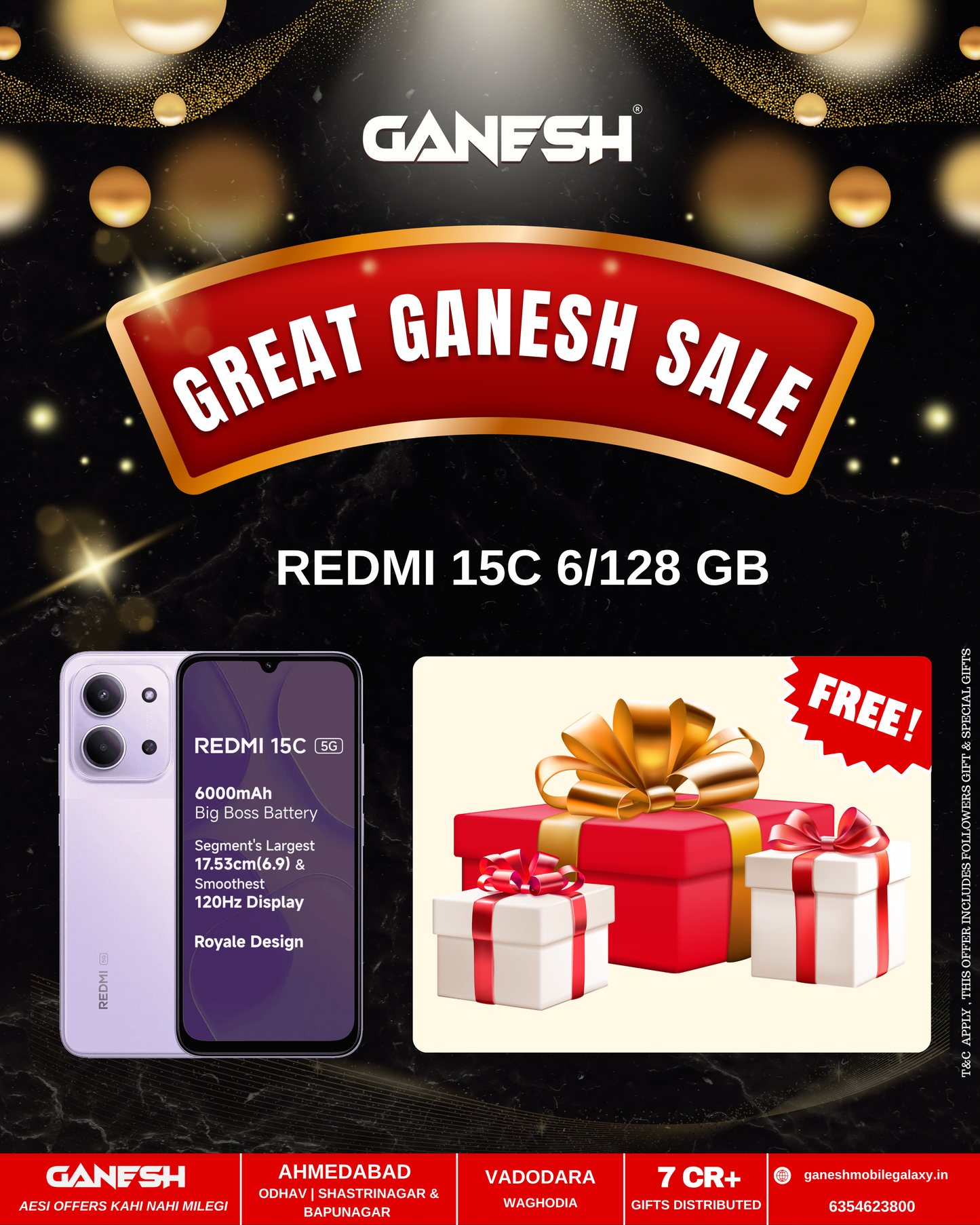 REDMI 15C 6/128