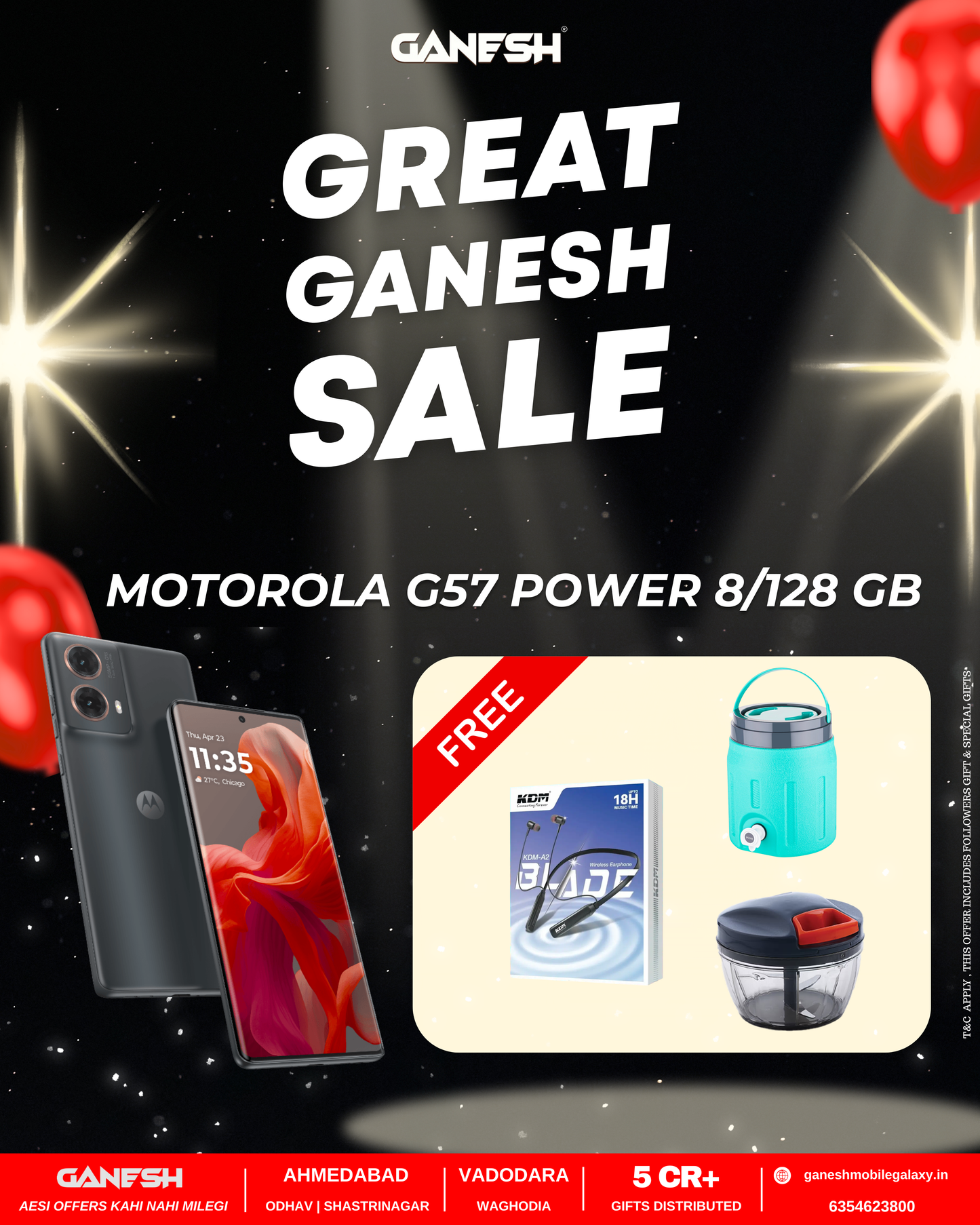 MOTOROLA G57 POWER 8/128