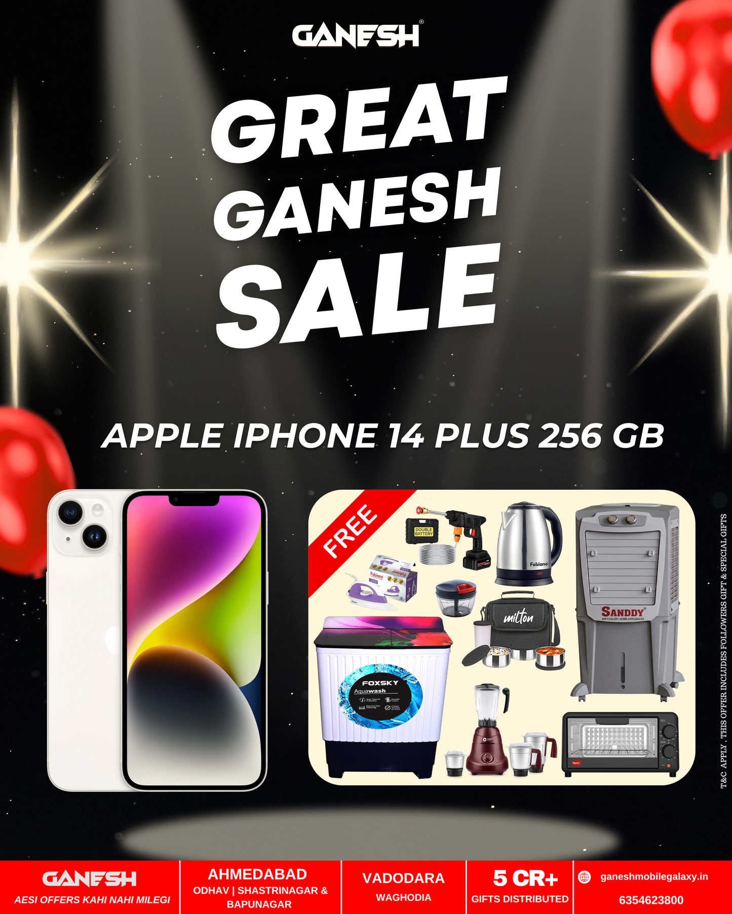 APPLE 14 IPHONE PLUS 256