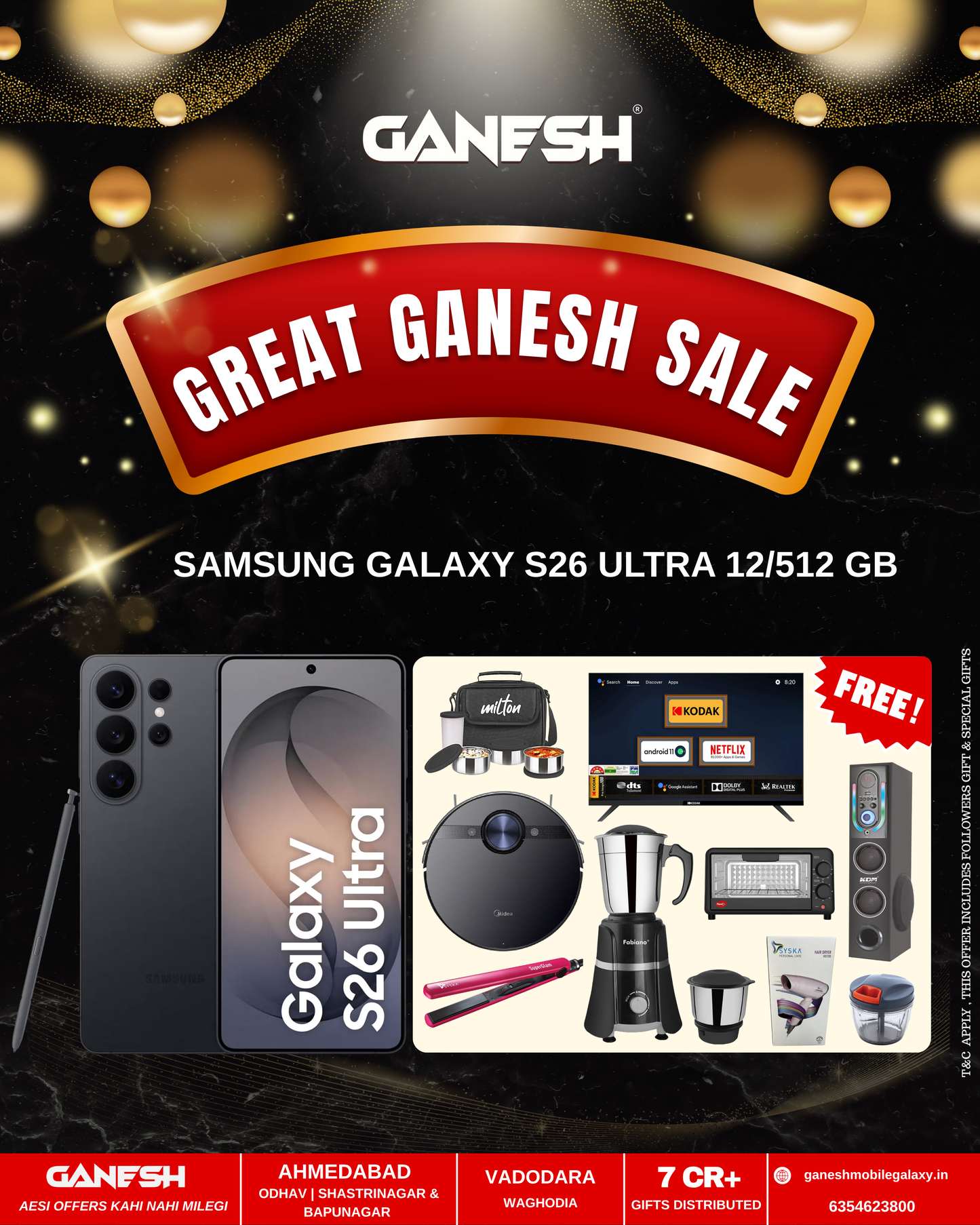 SAMSUNG GALAXY S26 ULTRA 12/512