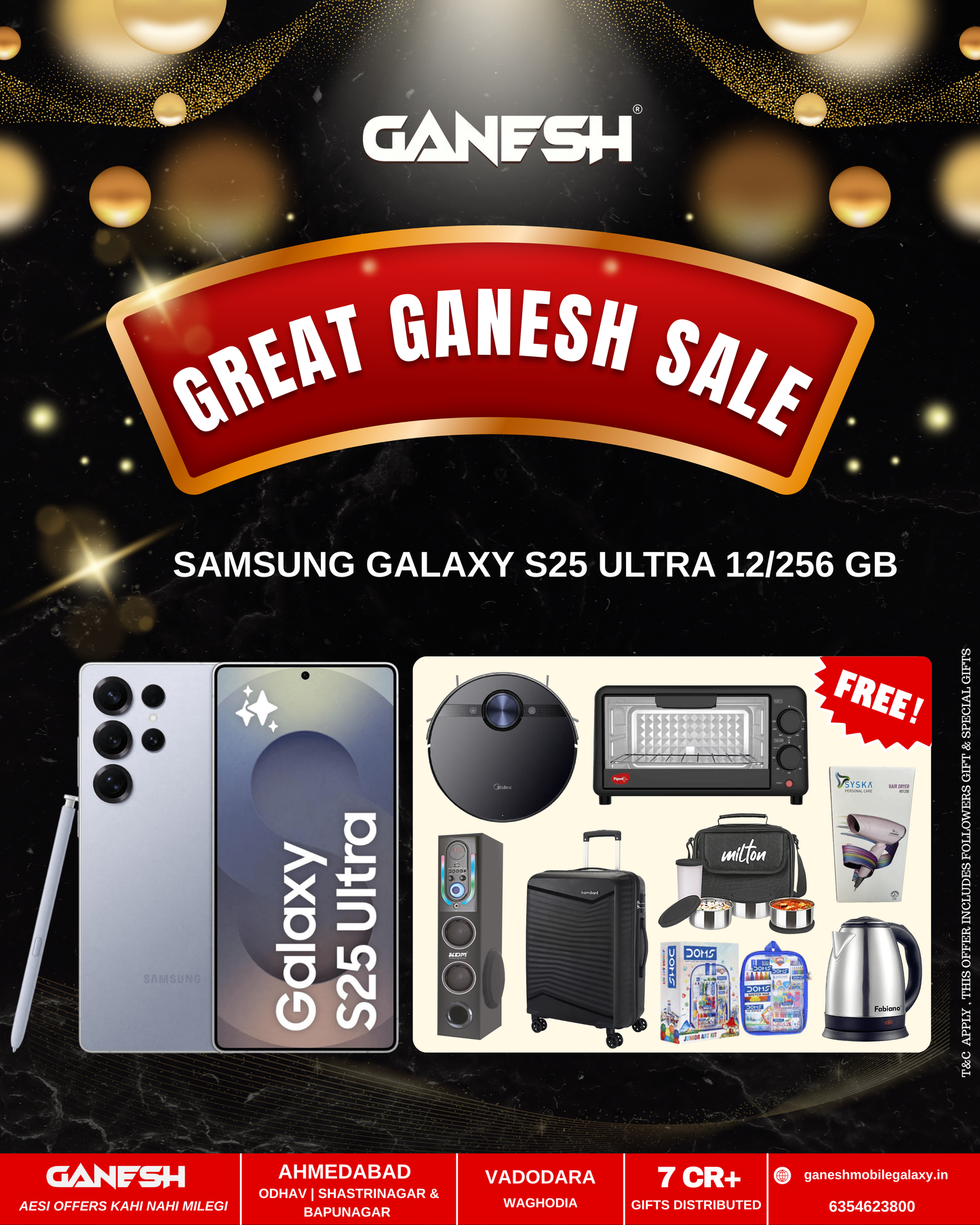 SAMSUNG GALAXY S25 ULTRA 12/256