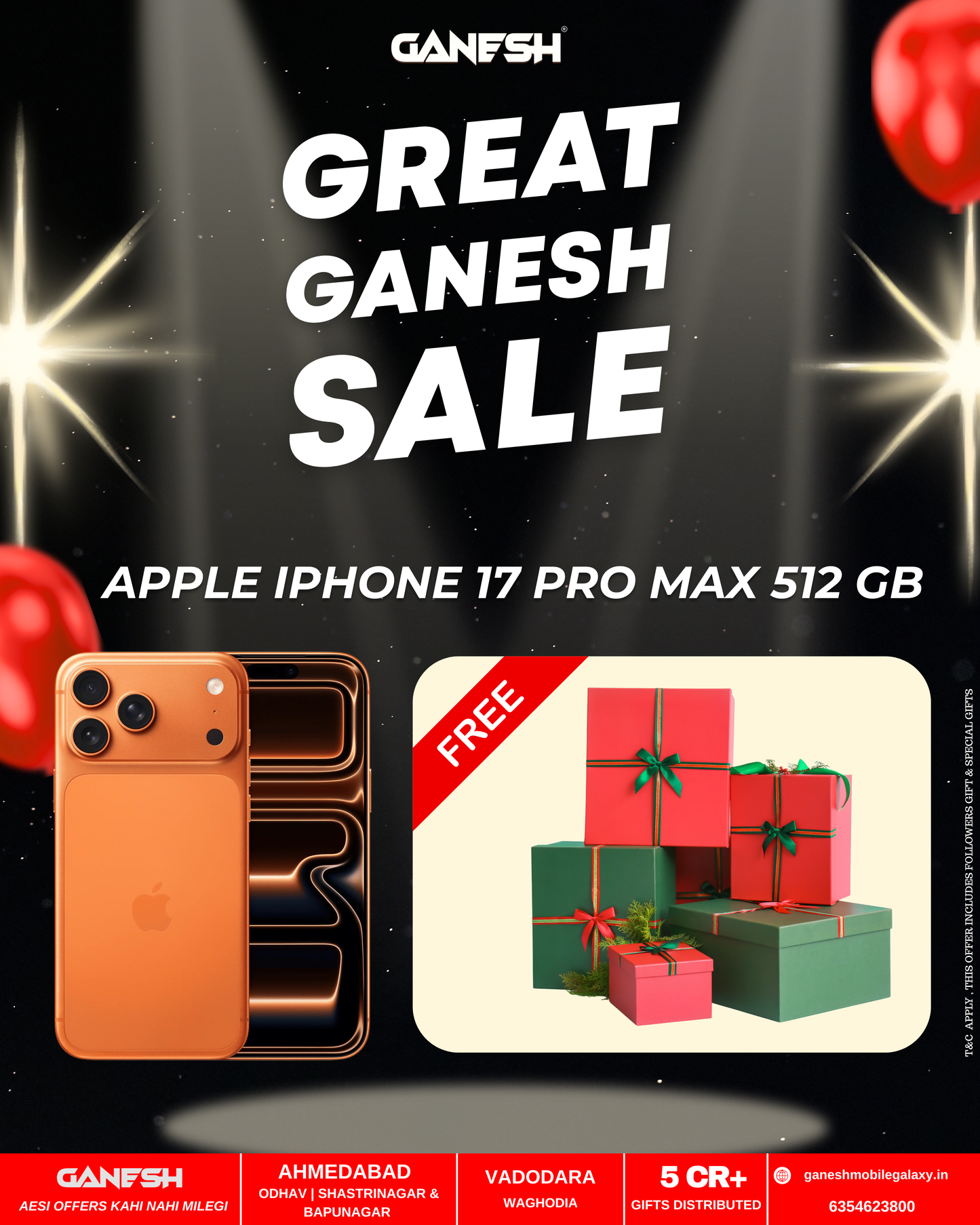 APPLE IPHONE 17 PRO MAX 512