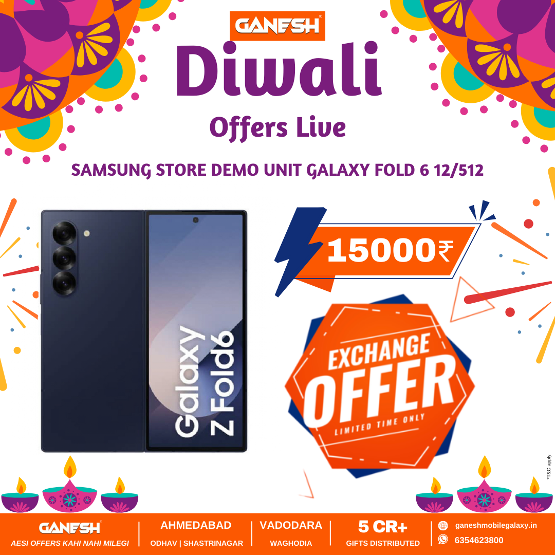 SAMSUNG STORE DEMO UNIT GALAXY FOLD 6 12/512 EXCHANGE OFFER