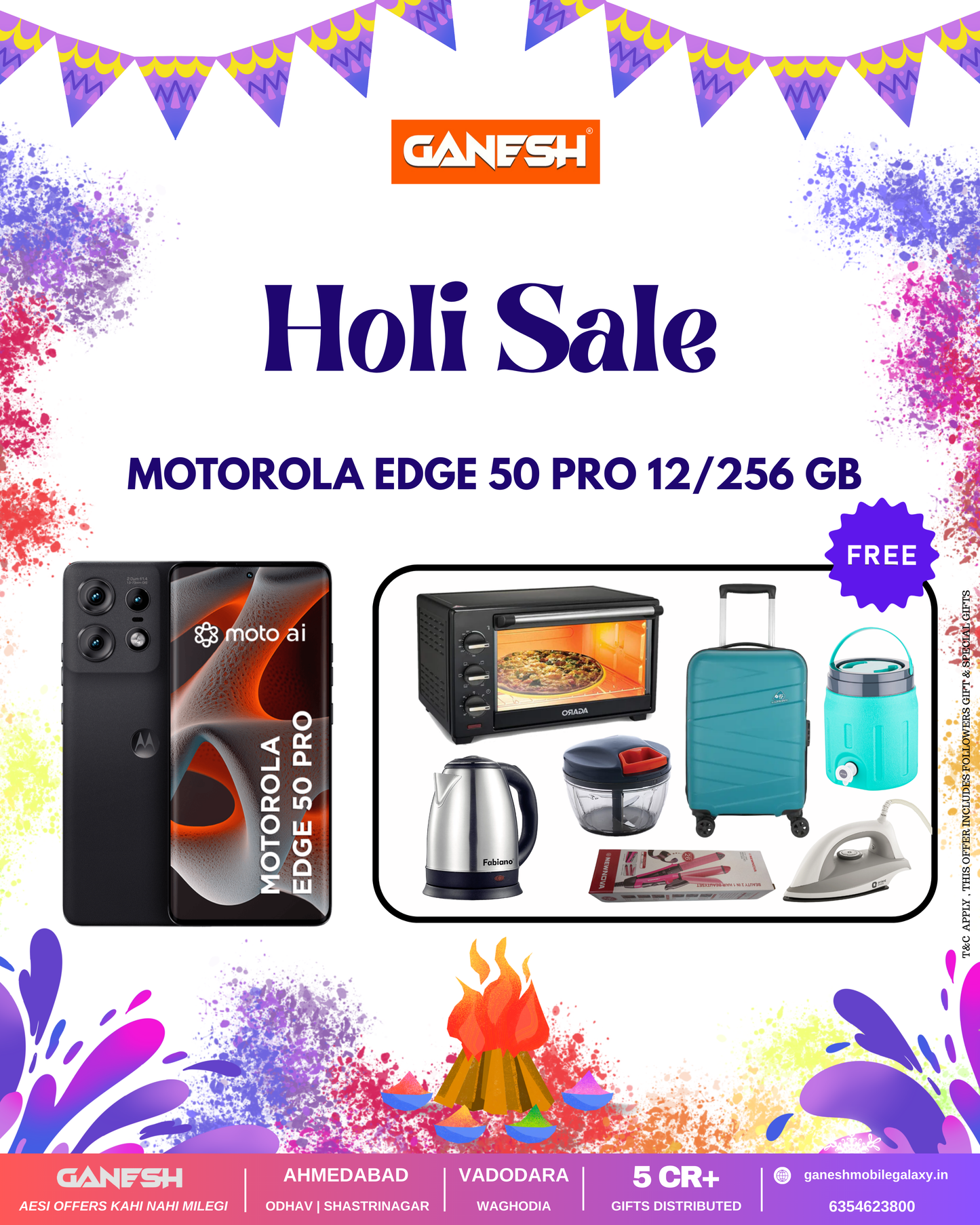 MOTOROLA EDGE 50 PRO 12/256