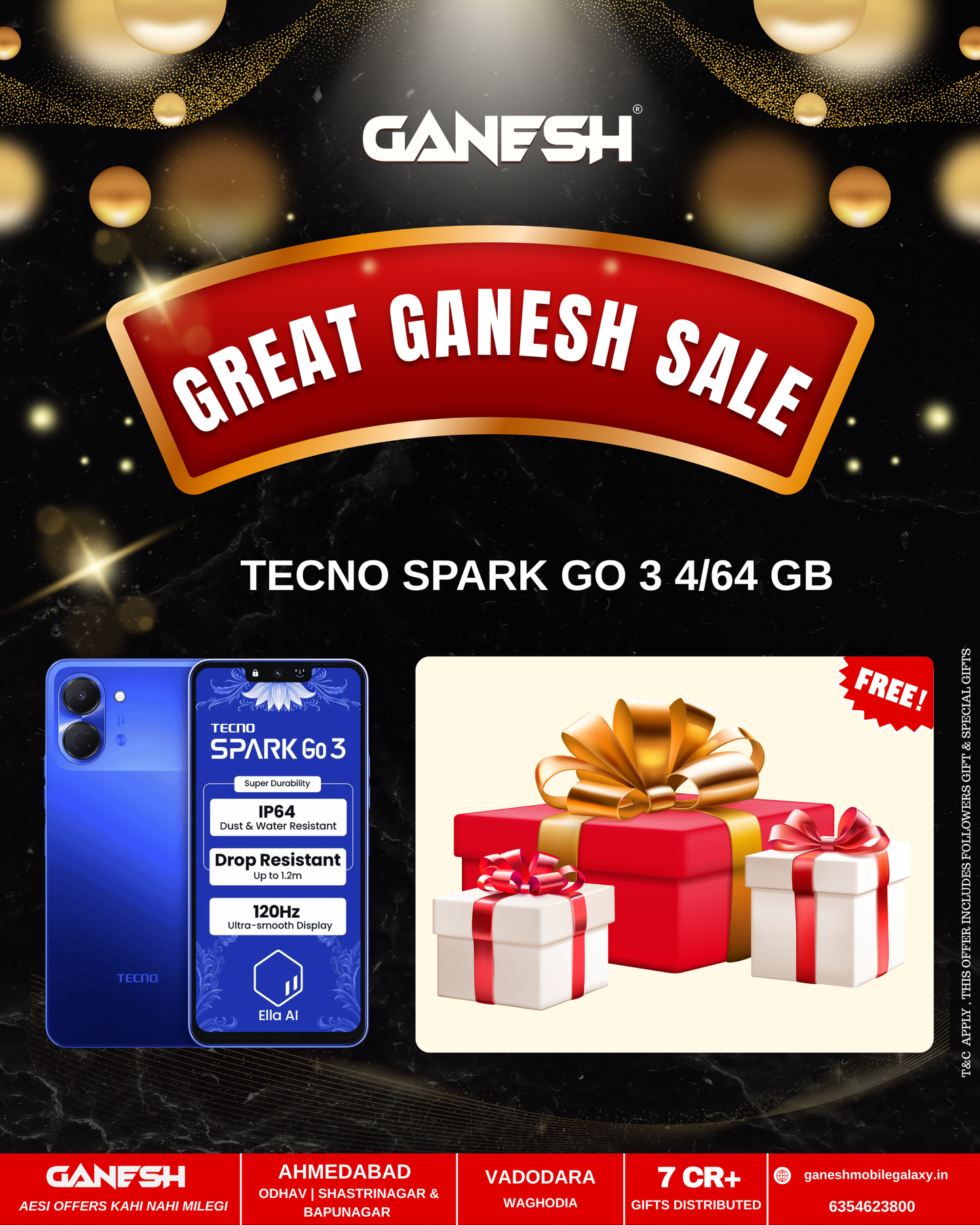 TECNO SPARK GO 3 4/64