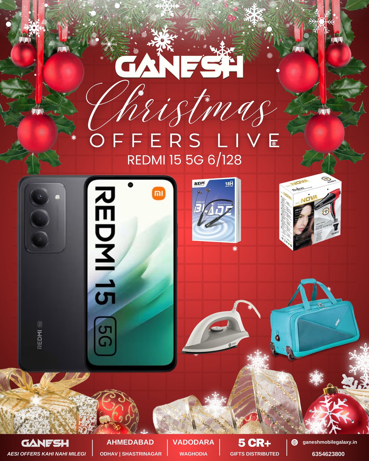 REDMI 15 5G 6/128 GB