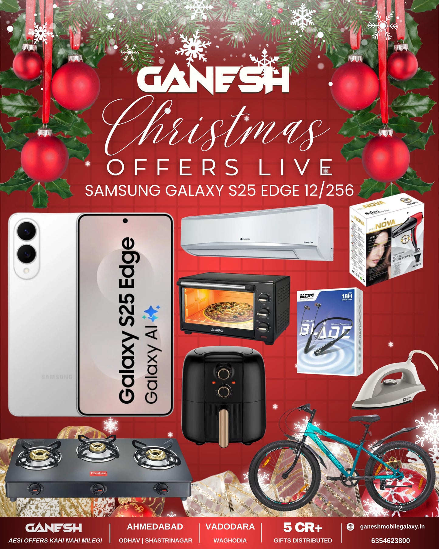 SAMSUNG GALAXY S25 EDGE 12/256