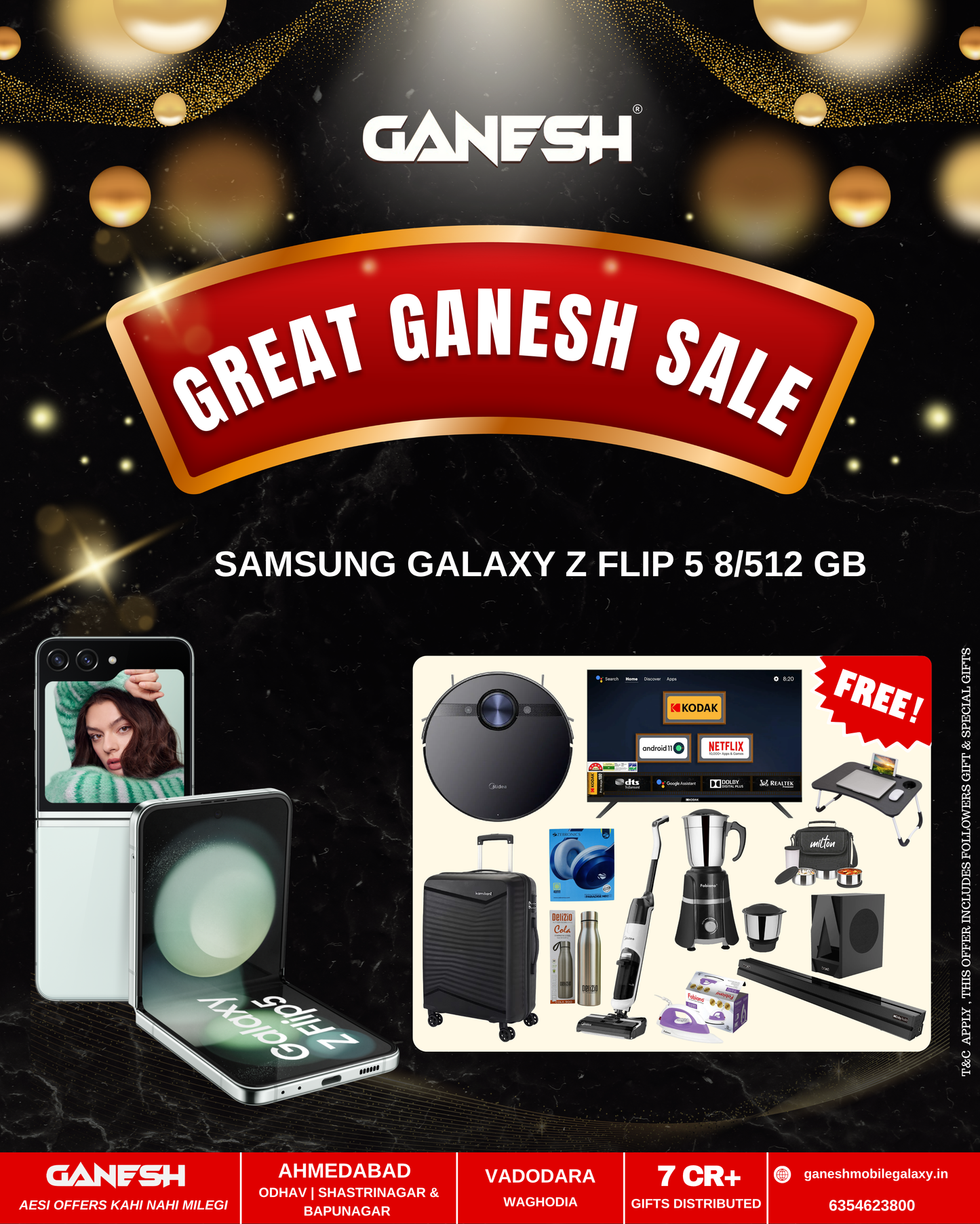 SAMSUNG GALAXY FLIP5 8/512