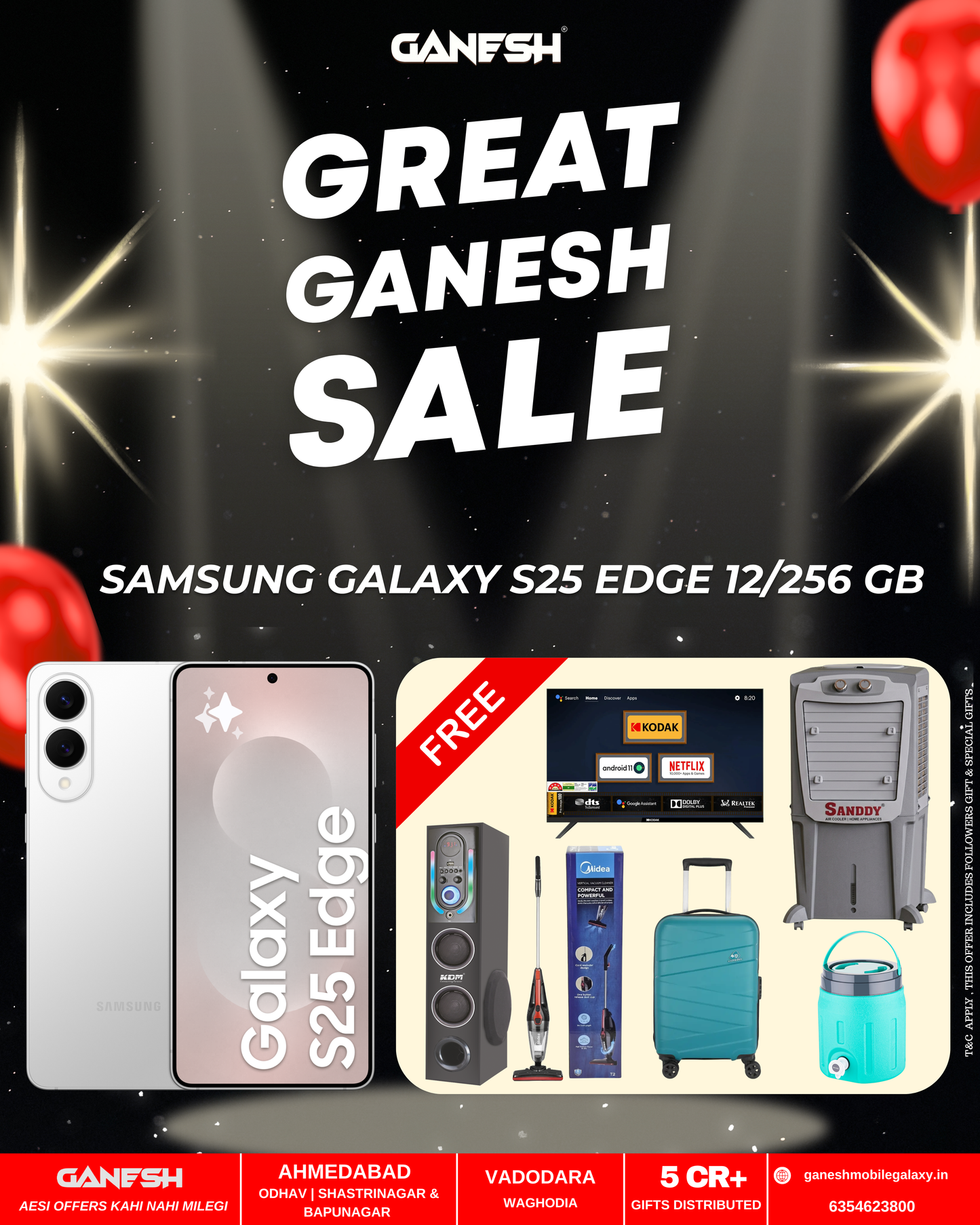 SAMSUNG GALAXY S25 EDGE 12/256
