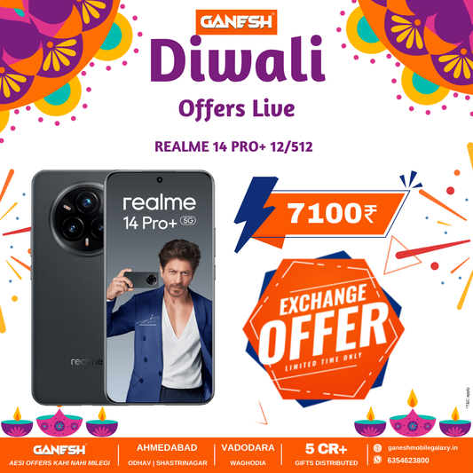 REALME 14 PRO+ 12/512 EXCHANGE OFFER