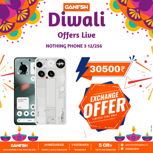 NOTHING PHONE 3 12/256 EXCHANGE OFFER