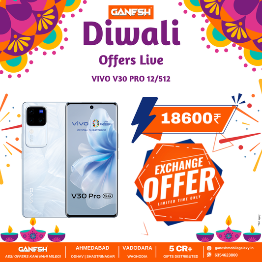 VIVO V30 PRO 12/512 EXCHANGE OFFER