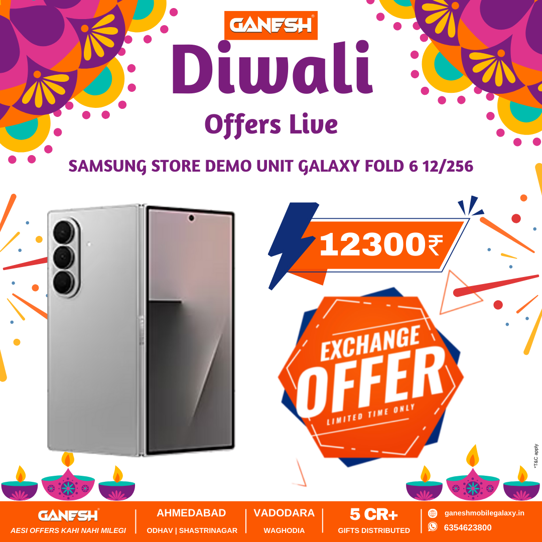 SAMSUNG STORE DEMO UNIT GALAXY FOLD 6 12/256 EXCHANGE OFFER