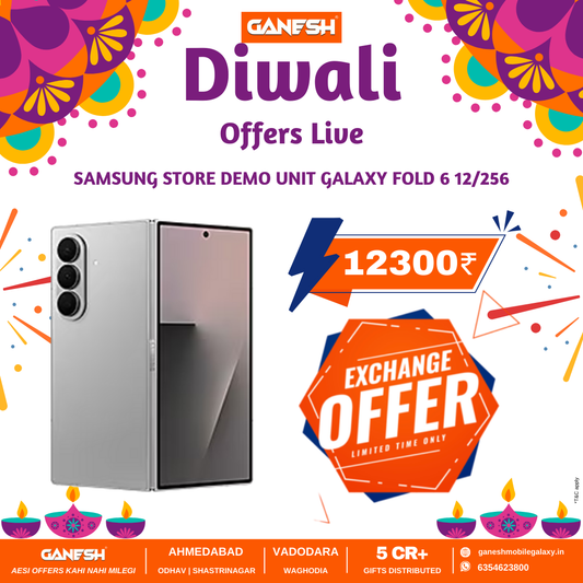 SAMSUNG STORE DEMO UNIT GALAXY FOLD 6 12/256 EXCHANGE OFFER