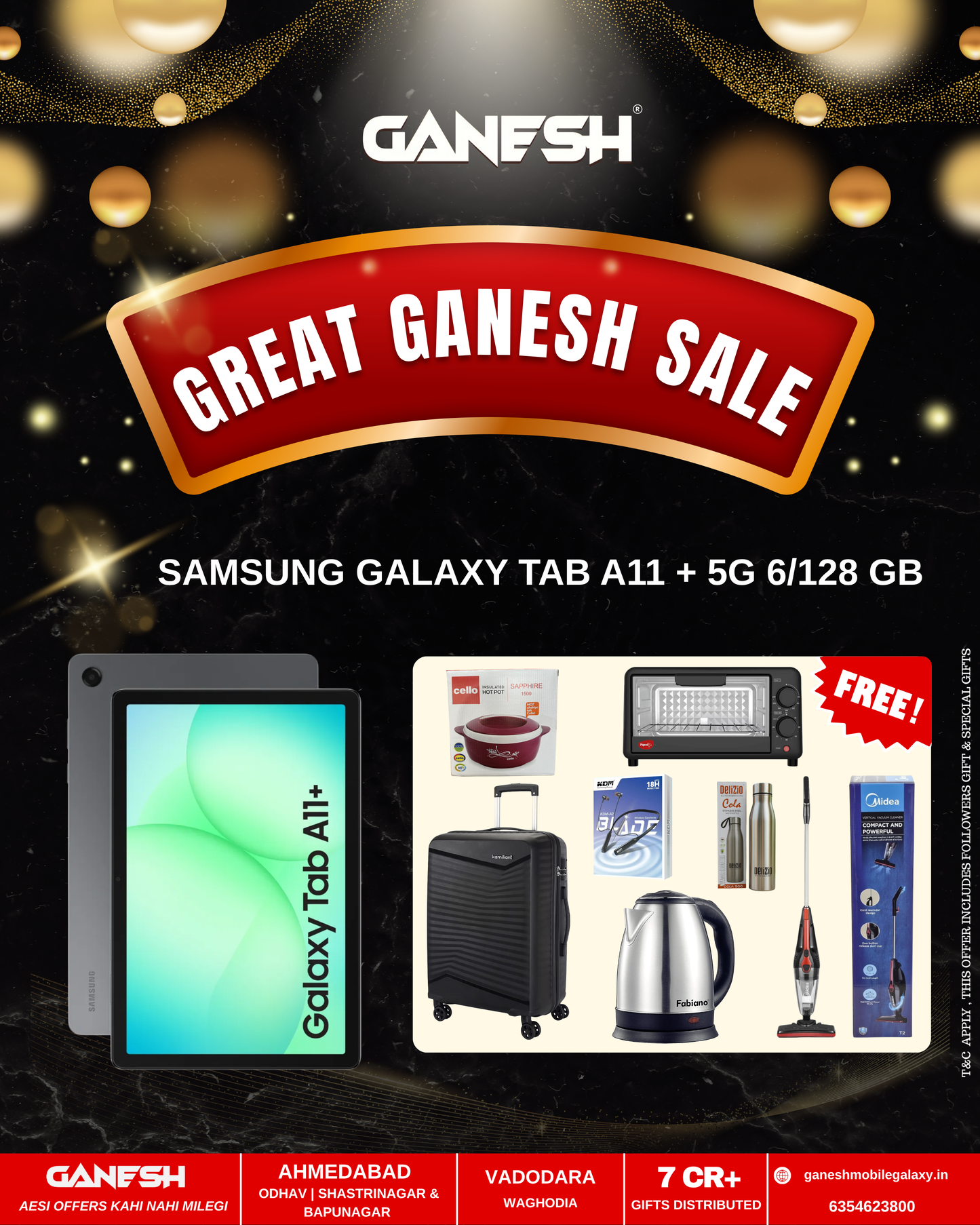 SAMSUNG GALAXY TAB A11 + 5G 6/128