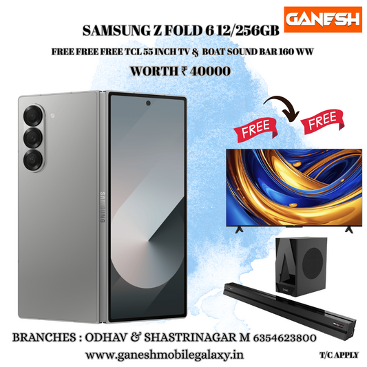 SAMSUNG Z FOLD 6 12/256GB REEELS OFFRES
