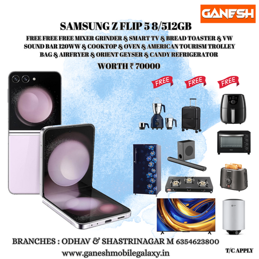 SAMSUNG Z FLIP 5 8/512GB REELS OFFERS