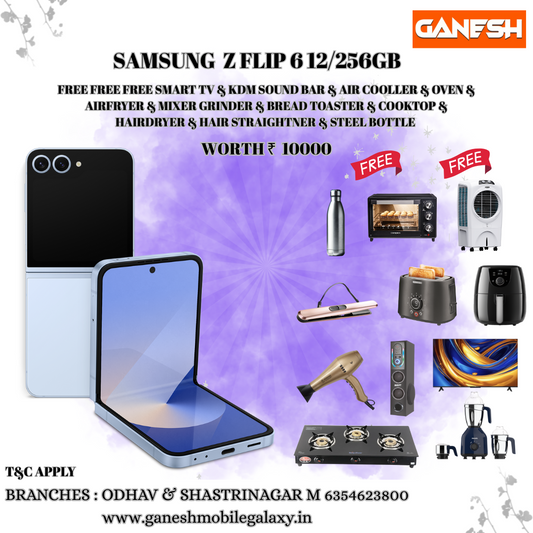 SAMSUNG Z FLIP 6 12/256GB REELS OFFERS