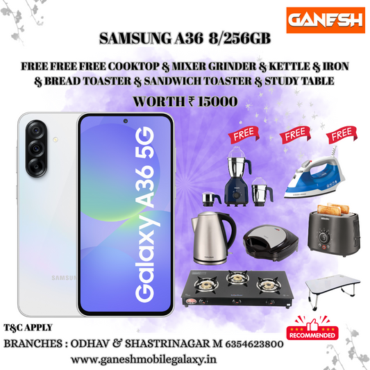 SAMSUNG A36 8/256GB REEELS OFFRES