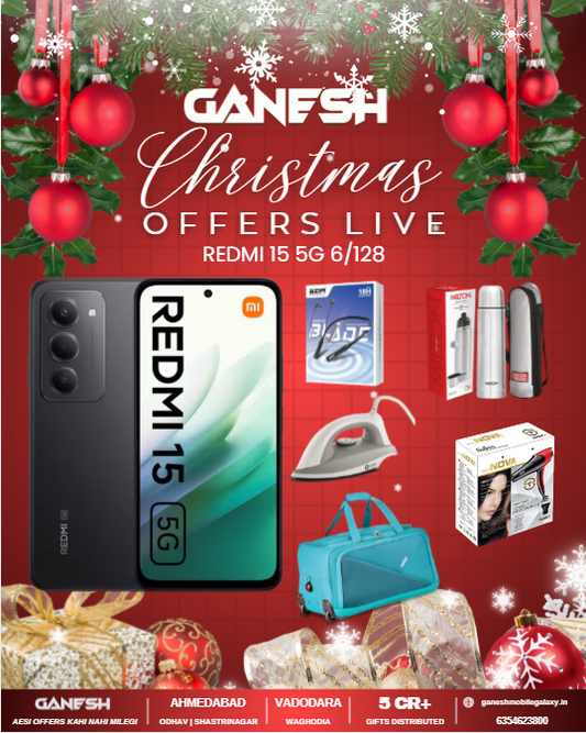 REDMI 15 5G 6/128 GB