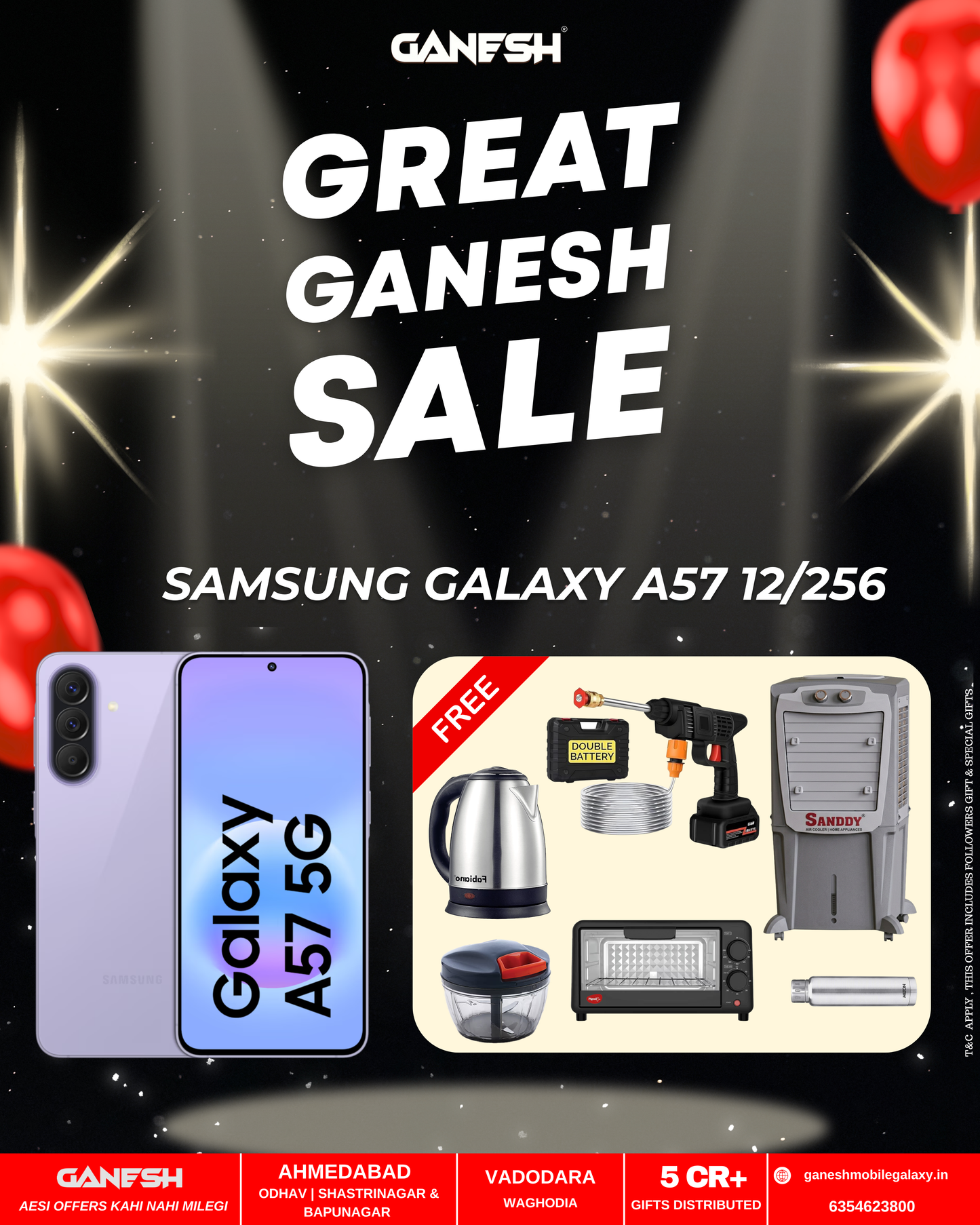 SAMSUNG GALAXY A57 12/256