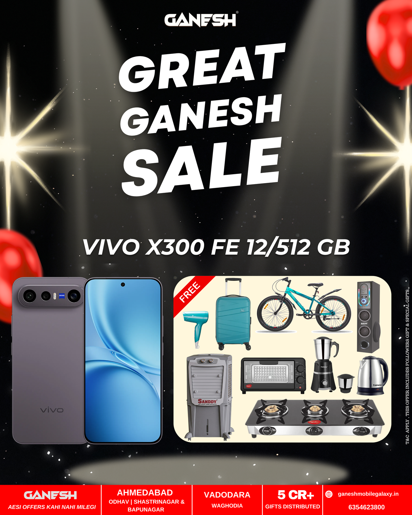 VIVO X300 FE 12/512